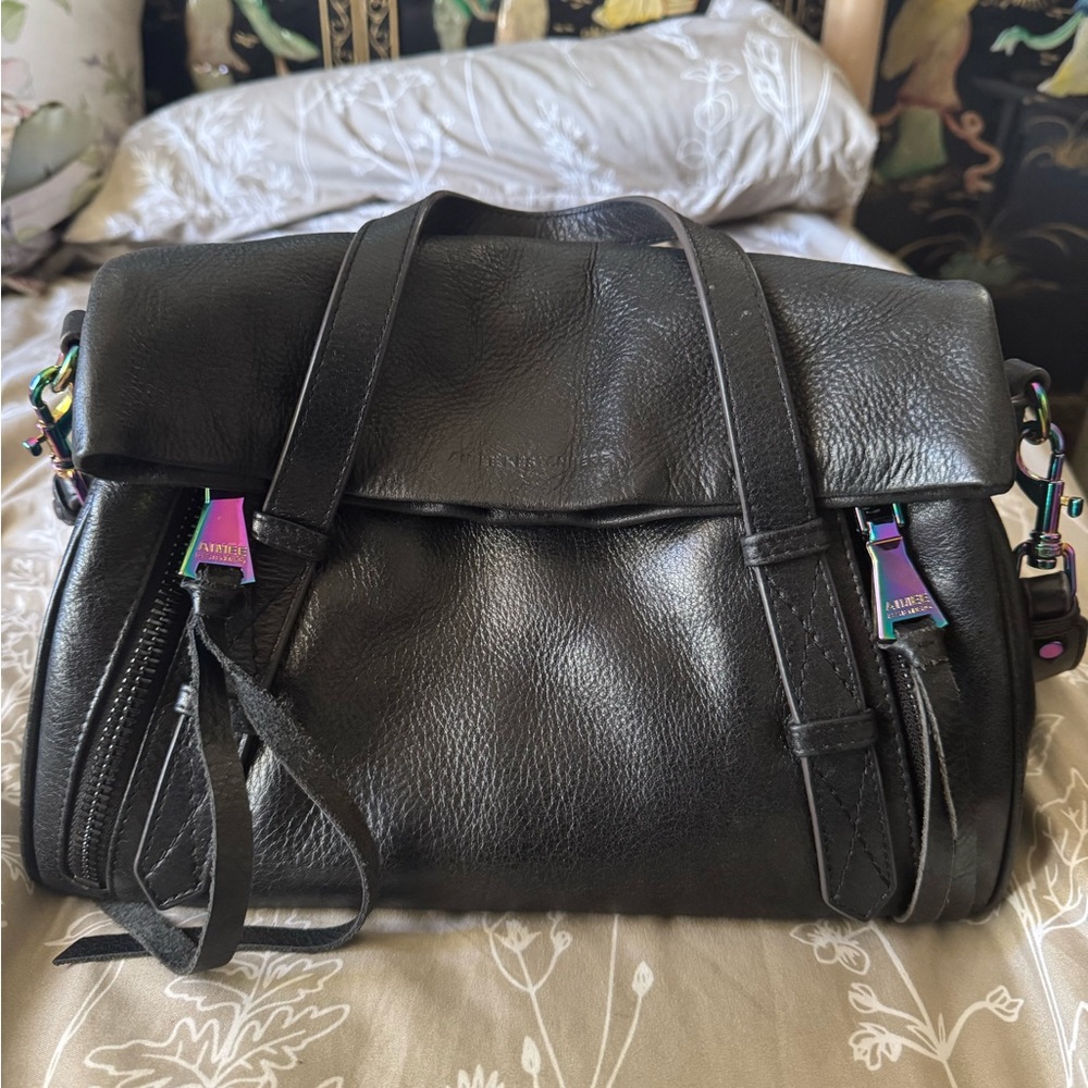 Bali Double Entry Leather Satchel